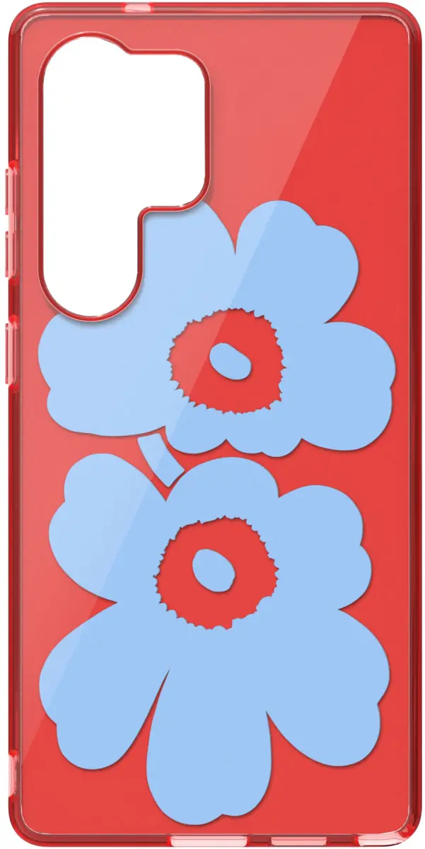 Origineel Samsung Galaxy S25 Plus Hoesje Unikko Hybrid Case Blauw/Rood afbeelding 6