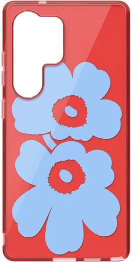 Origineel Samsung Galaxy S25 Plus Hoesje Unikko Hybrid Case Blauw/Rood afbeelding 6