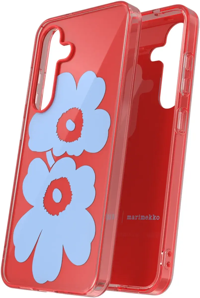 Origineel Samsung Galaxy S25 Plus Hoesje Unikko Hybrid Case Blauw/Rood afbeelding 4