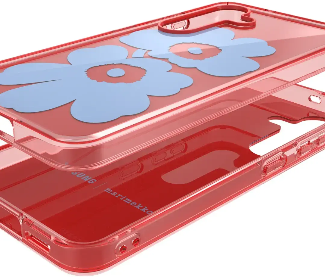 Origineel Samsung Galaxy S25 Plus Hoesje Unikko Hybrid Case Blauw/Rood afbeelding 8