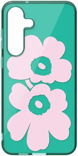 Origineel Samsung Galaxy S25 Plus Hoesje Unikko Hybrid Case Groen/Roze afbeelding 6