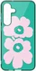 Origineel Samsung Galaxy S25 Plus Hoesje Unikko Hybrid Case Groen/Roze afbeelding 6