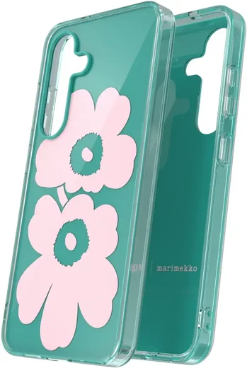 Origineel Samsung Galaxy S25 Plus Hoesje Unikko Hybrid Case Groen/Roze afbeelding 4