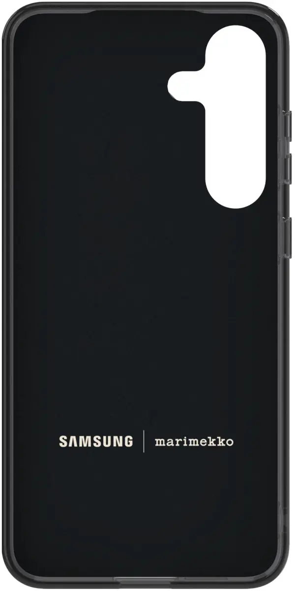 Origineel Samsung Galaxy S25 Plus Hoesje Unikko Hybrid Case Zwart/Cream afbeelding 7