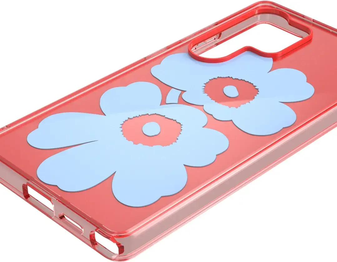 Origineel Samsung Galaxy S25 Ultra Hoesje Unikko Hybrid Case Blauw/Rood afbeelding 8