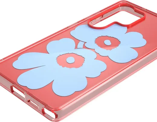Origineel Samsung Galaxy S25 Ultra Hoesje Unikko Hybrid Case Blauw/Rood afbeelding 8