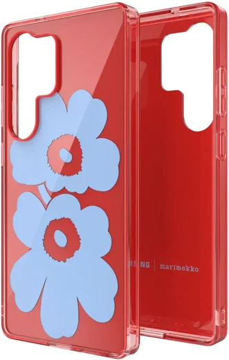 Origineel Samsung Galaxy S25 Ultra Hoesje Unikko Hybrid Case Blauw/Rood afbeelding 2