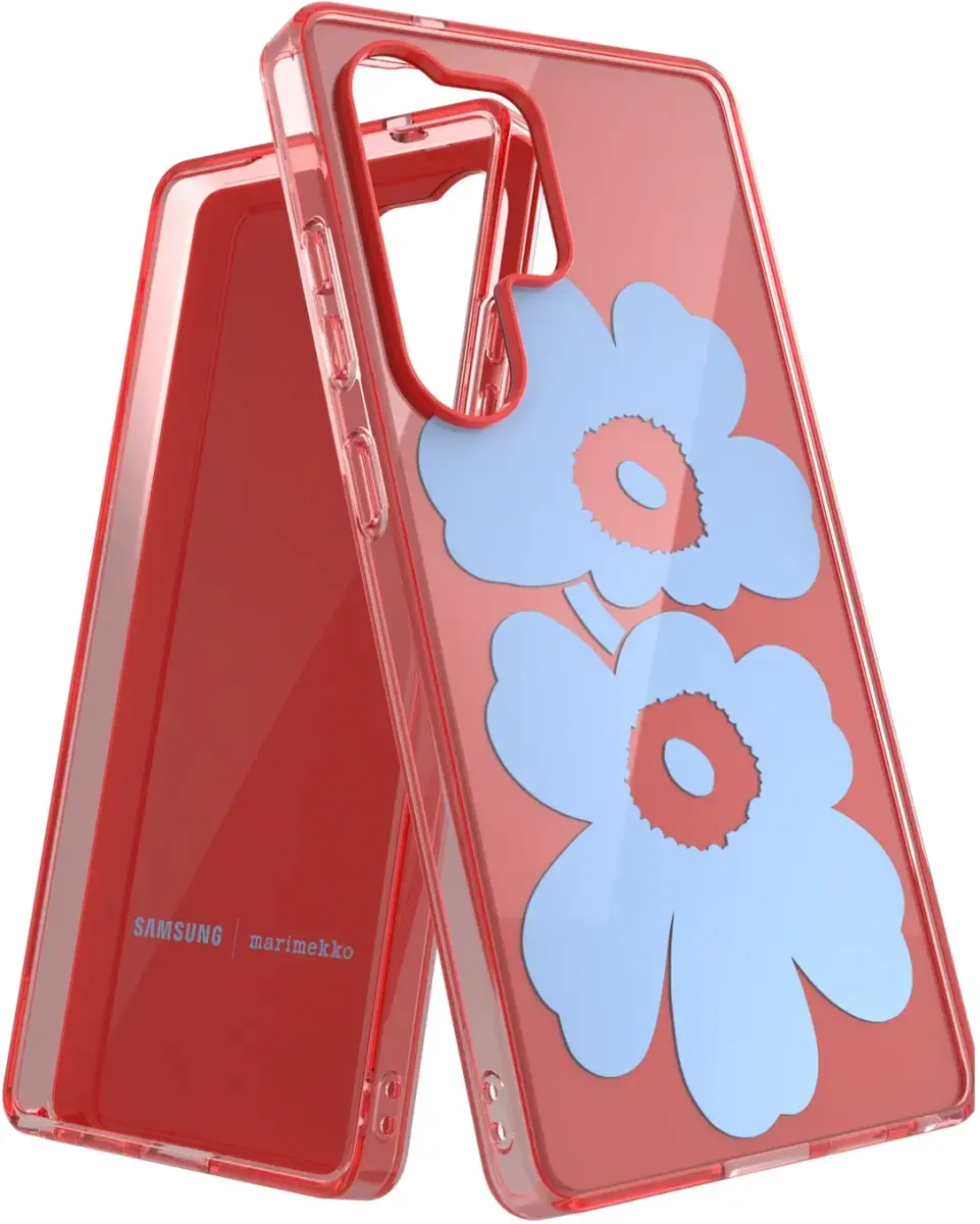 Origineel Samsung Galaxy S25 Ultra Hoesje Unikko Hybrid Case Blauw/Rood afbeelding 3