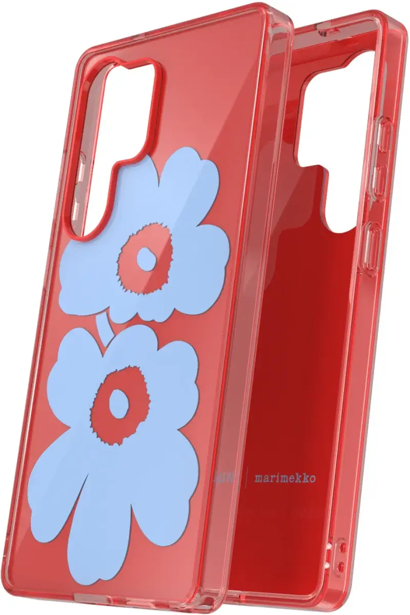 Origineel Samsung Galaxy S25 Ultra Hoesje Unikko Hybrid Case Blauw/Rood afbeelding 4
