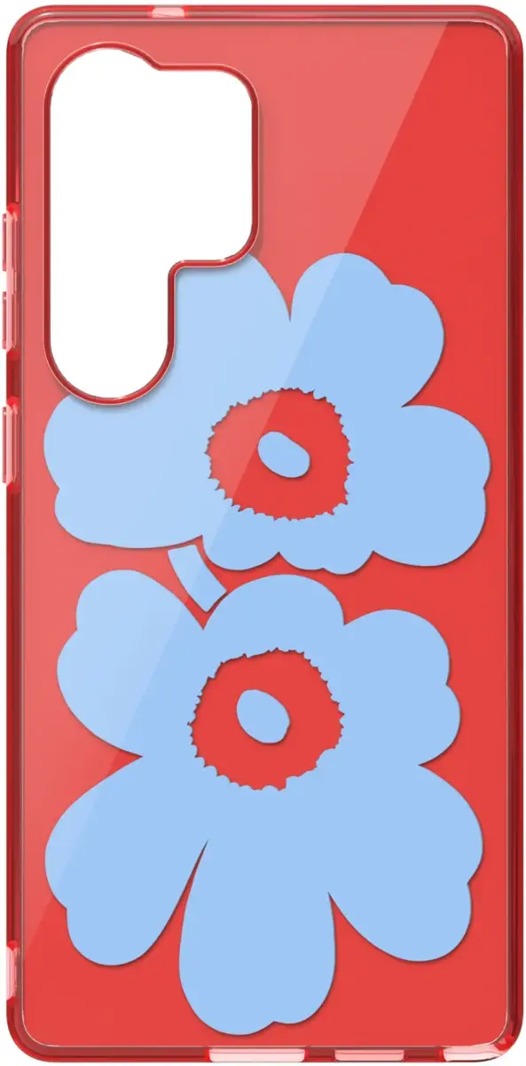 Origineel Samsung Galaxy S25 Ultra Hoesje Unikko Hybrid Case Blauw/Rood afbeelding 5