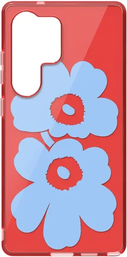Origineel Samsung Galaxy S25 Ultra Hoesje Unikko Hybrid Case Blauw/Rood afbeelding 5