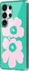 Origineel Samsung Galaxy S25 Ultra Hoesje Unikko Hybrid Case Groen/Roze