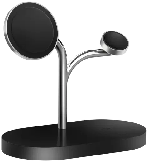 Originele Samsung Oplader 3-in-1 Wireless Charger met QI2 Magnet Zwart afbeelding 4
