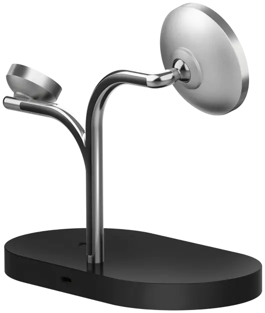 Originele Samsung Oplader 3-in-1 Wireless Charger met QI2 Magnet Zwart afbeelding 5