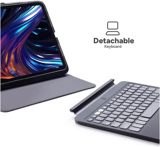 ZAGG Pro Keys 2 iPad Air 11(24/25/26) / Air 10.9(22/20) Toetsenbord Hoes Zwart afbeelding 5