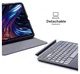 ZAGG Pro Keys 2 iPad Pro 11 (2024/2025) Toetsenbord Hoes Book Case QWERTZ Zwart afbeelding 6