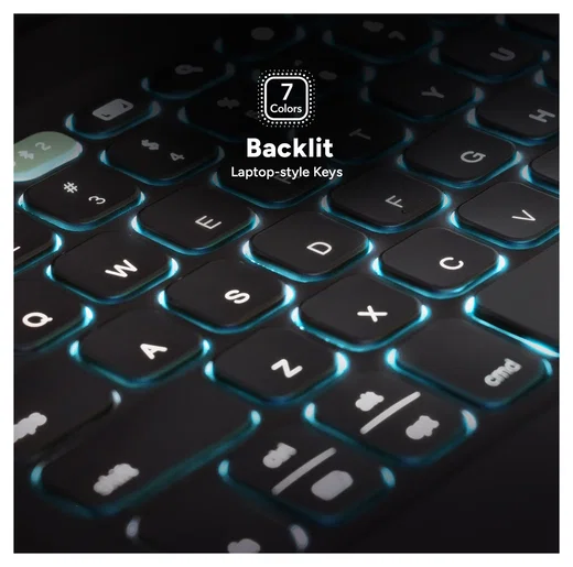 ZAGG Pro Keys 2 iPad Pro 11 (2024/2025) Toetsenbord Hoes Book Case QWERTZ Zwart afbeelding 3