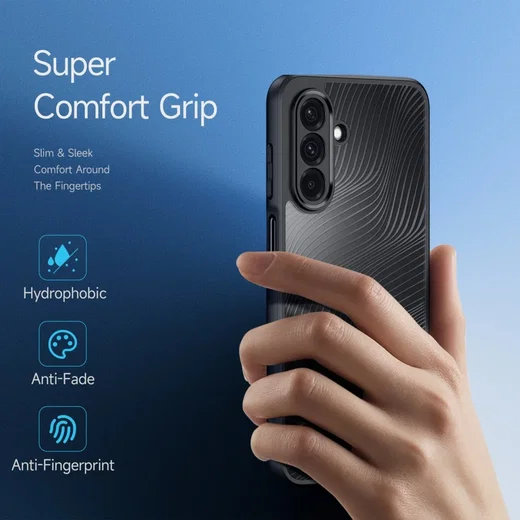 Dux Ducis Aimo Samsung Galaxy A26 Hoesje Back Cover Zwart afbeelding 4