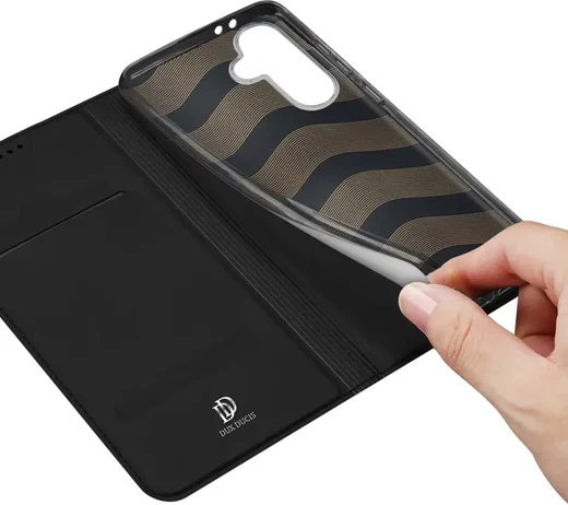 Dux Ducis Skin Pro Samsung Galaxy A36 / A56 Hoesje Portemonnee Book Case Zwart afbeelding 5
