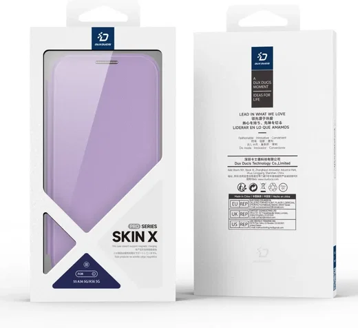 Dux Ducis Skin X Series Samsung Galaxy A36 / A56 Hoesje Book Case Roze afbeelding 9