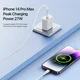 Duzzona A10 20W USB-C naar Lightning Kabel Power Delivery 1M Wit afbeelding 3