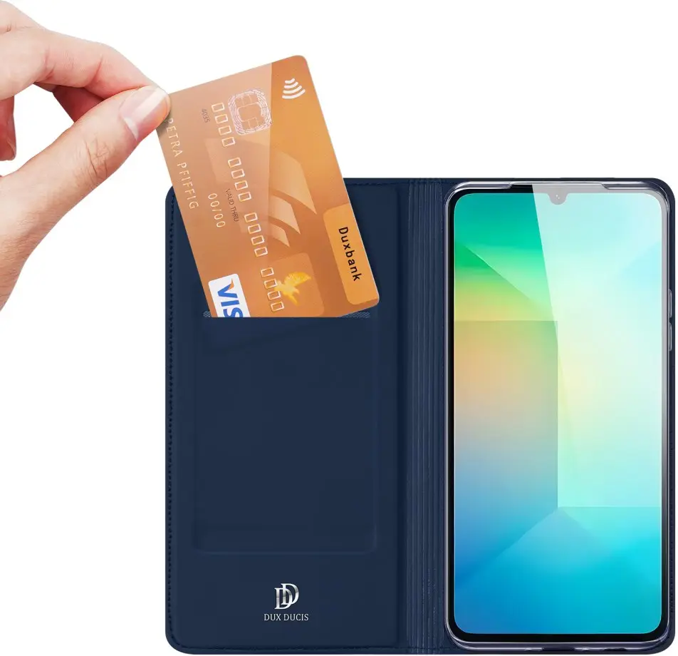 Dux Ducis Skin Pro Samsung Galaxy A26 Hoesje Portemonnee Book Case Blauw afbeelding 2
