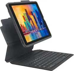 ZAGG Pro Keys Apple iPad Air 10.2 (2021/2020/2019) Hoes QWERTZ Toetsenbord Zwart afbeelding