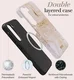MIO MagSafe / Qi2 Samsung Galaxy S25 Ultra Hoesje Back Cover Gold Marble afbeelding 7
