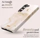 MIO MagSafe / Qi2 Samsung Galaxy S25 Hoesje Back Cover Gold Marble afbeelding 2
