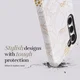 MIO MagSafe / Qi2 Samsung Galaxy S25 Plus Hoesje Back Cover White Roses afbeelding 4