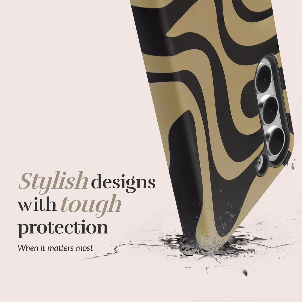 MIO MagSafe / Qi2 Samsung Galaxy S25 Plus Hoesje Back Cover Swirl afbeelding 4