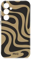 MIO MagSafe / Qi2 Samsung Galaxy S25 Ultra Hoesje Back Cover Swirl afbeelding