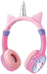 Mobilize Over Ear Kinder Koptelefoon Max. 85 dB Bluetooth/Aux Roze afbeelding