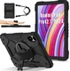 Xiaomi Redmi Pad Pro / Poco Pad Hoes Back Cover met Kickstand en Handriem Zwart afbeelding 1
