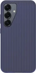 OtterBox Symmetry Soft-Touch Samsung Galaxy S25 Hoesje Back Cover Blauw afbeelding