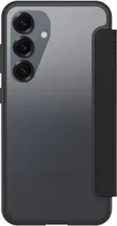 OtterBox React Folio Samsung Galaxy S25 Hoesje Book Case Zwart afbeelding