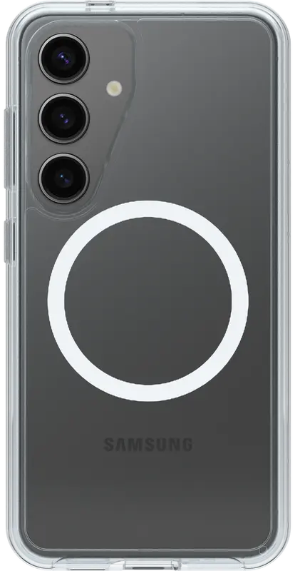 OtterBox Symmetry Samsung Galaxy S25 Hoesje MagSafe Back Cover Transparant afbeelding 1