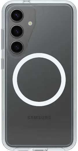 OtterBox Symmetry Samsung Galaxy S25 Hoesje MagSafe Back Cover Transparant afbeelding 1