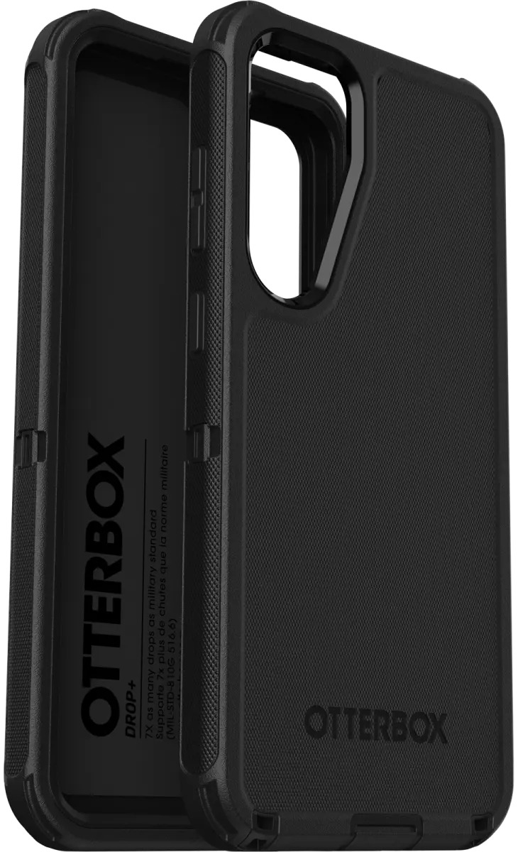 OtterBox Defender Samsung Galaxy S25 Plus Hoesje Rugged Back Cover Zwart afbeelding 2