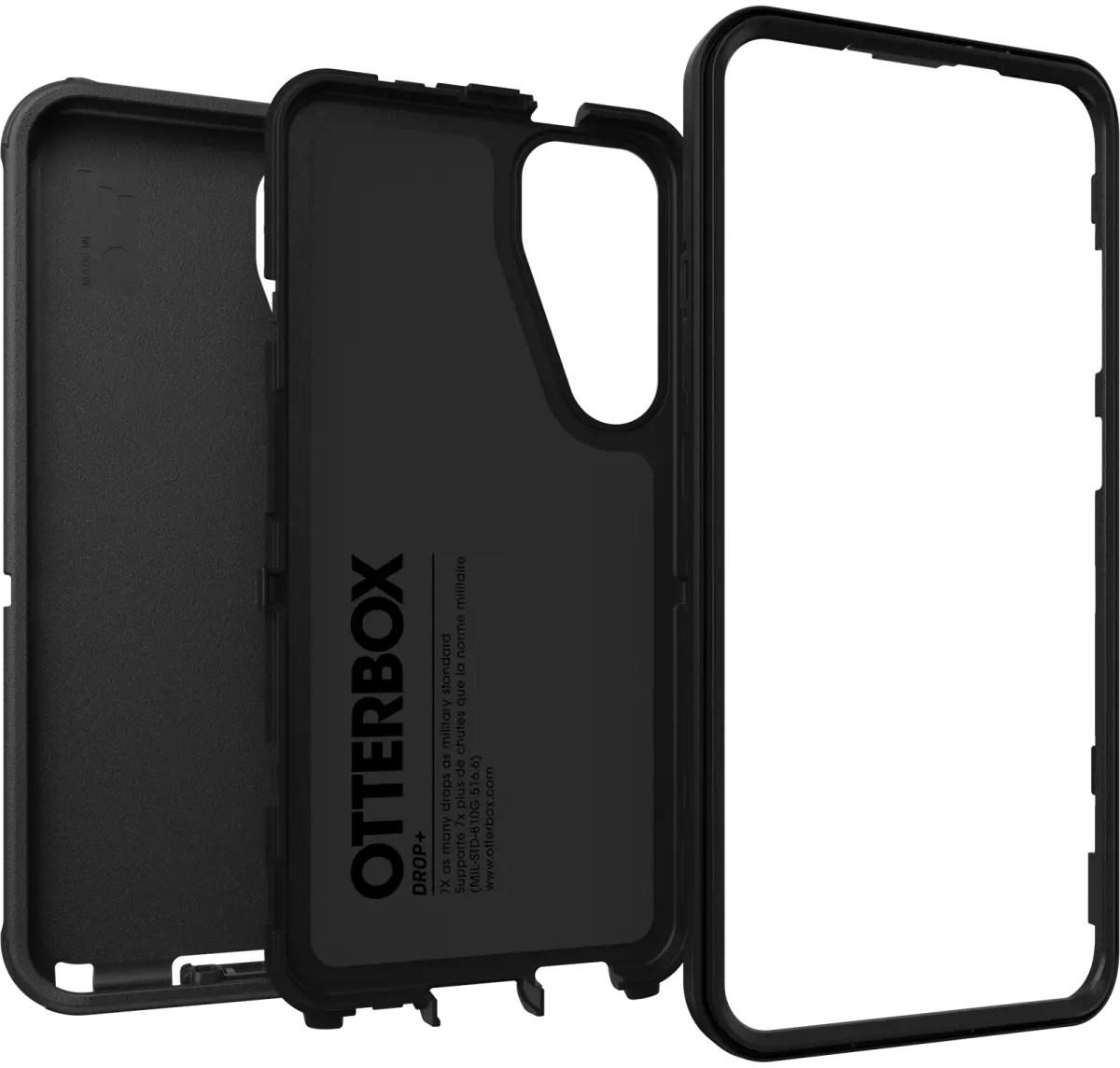 OtterBox Defender Samsung Galaxy S25 Plus Hoesje Rugged Back Cover Zwart afbeelding 4