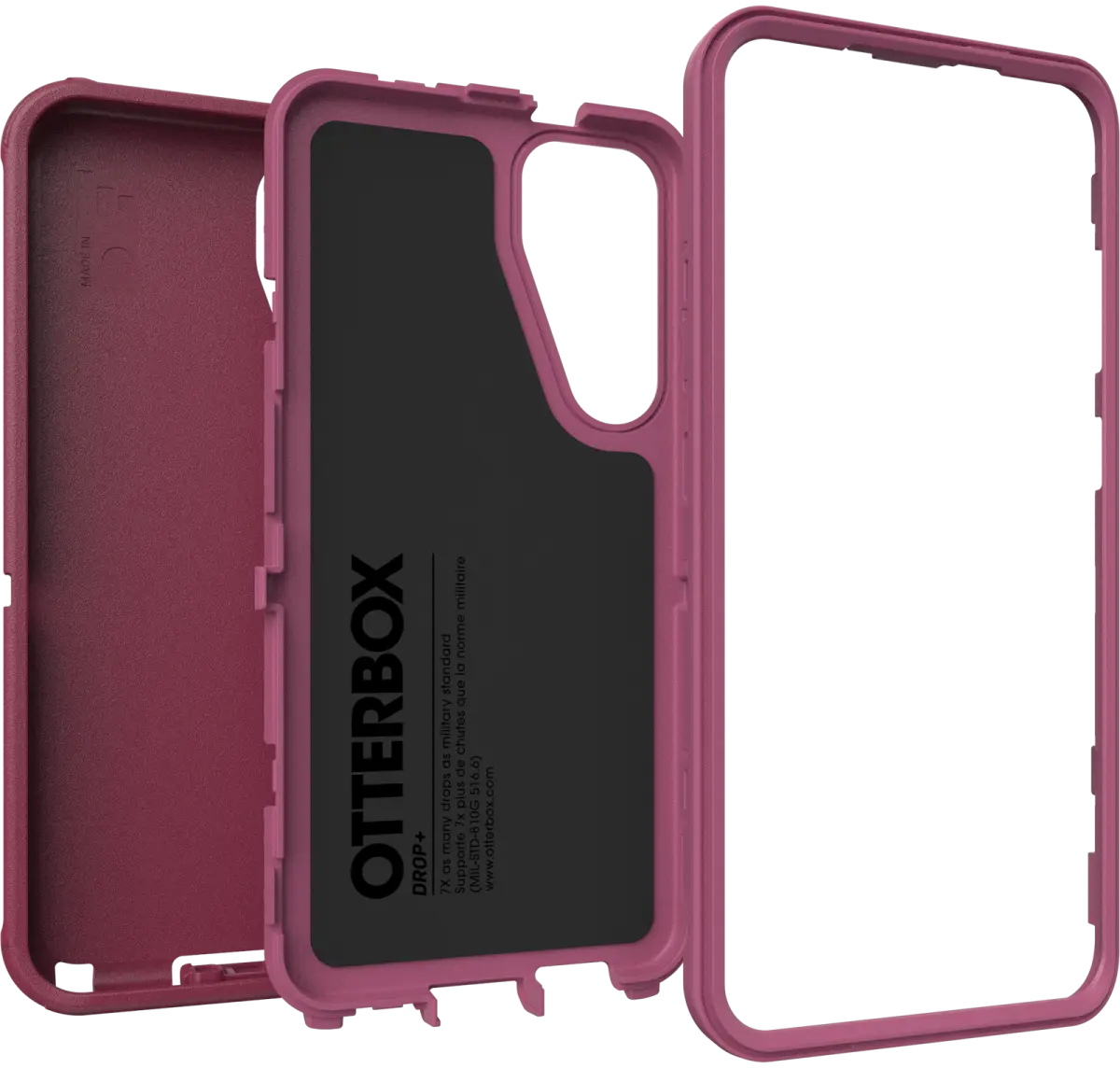 OtterBox Defender Samsung Galaxy S25 Plus Hoesje Back Cover Roze afbeelding 4