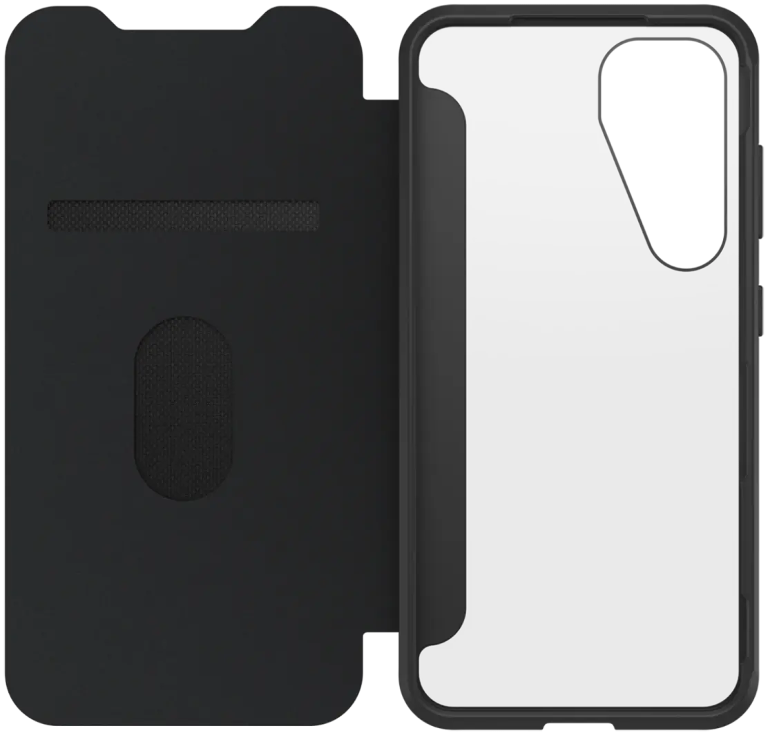 OtterBox React Folio Samsung Galaxy S25 Plus Hoesje Book Case Zwart afbeelding 4
