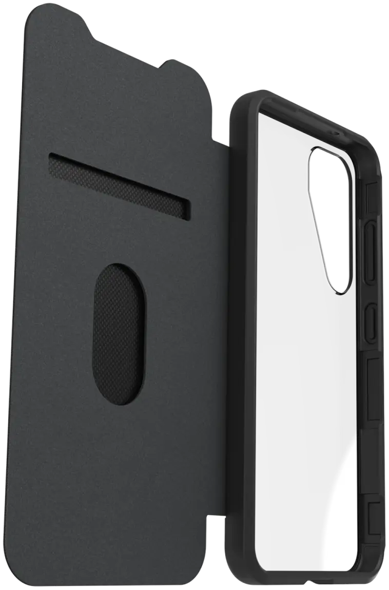 OtterBox React Folio Samsung Galaxy S25 Plus Hoesje Book Case Zwart afbeelding 6
