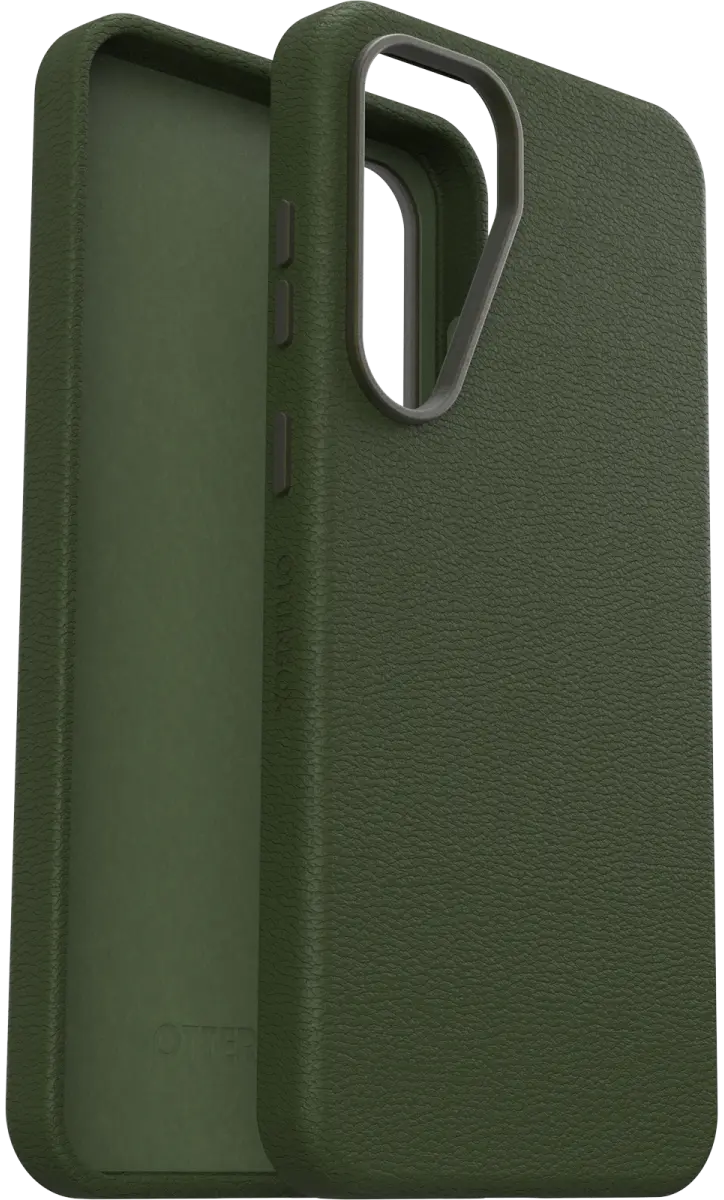 OtterBox Symmetry Cactus Leer Samsung Galaxy S25 Plus Hoesje Back Cover Groen afbeelding 2