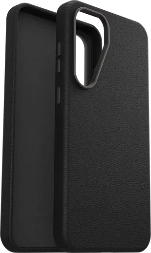 OtterBox Symmetry Cactus Leer Samsung Galaxy S25 Plus Hoesje Back Cover Zwart afbeelding 2