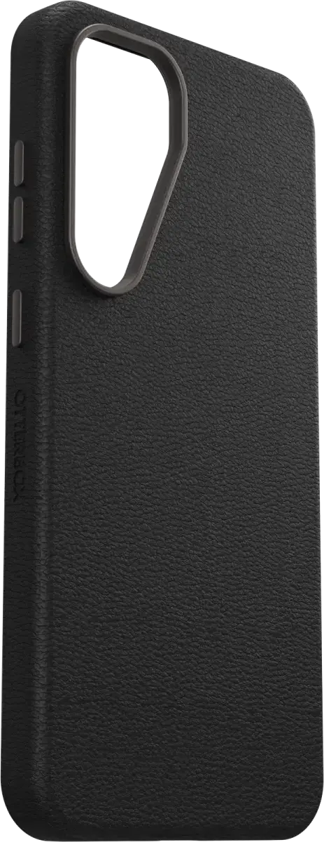 OtterBox Symmetry Cactus Leer Samsung Galaxy S25 Plus Hoesje Back Cover Zwart afbeelding 3