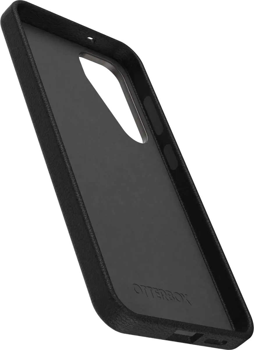 OtterBox Symmetry Cactus Leer Samsung Galaxy S25 Plus Hoesje Back Cover Zwart afbeelding 4