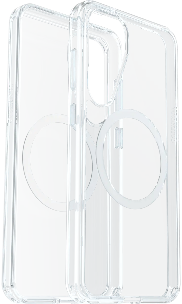 OtterBox Symmetry Samsung Galaxy S25 Plus Hoesje MagSafe Back Cover Clear afbeelding 2