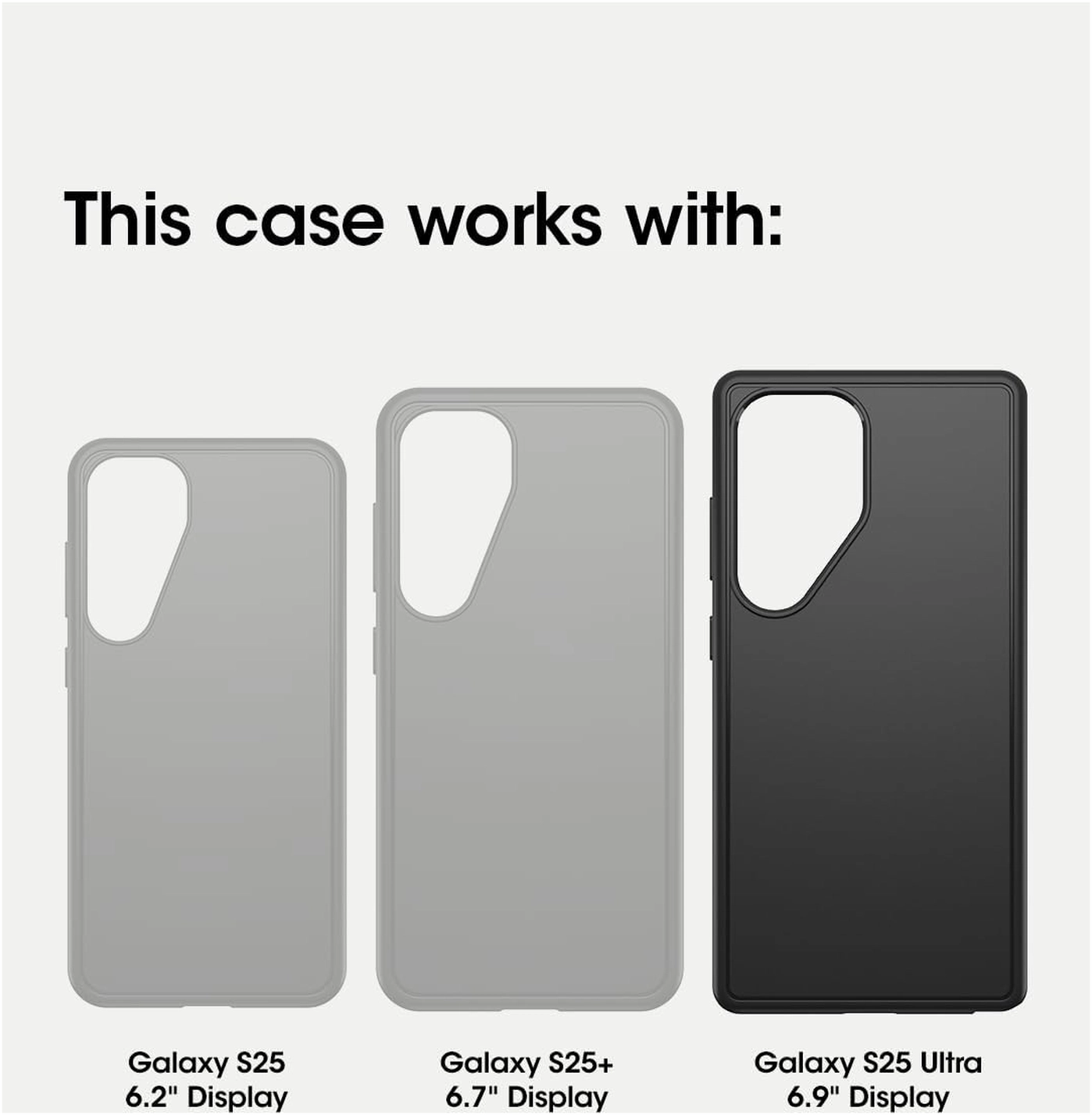 OtterBox Defender XT Samsung Galaxy S25 Ultra Hoesje MagSafe Back Cover Zwart afbeelding 4