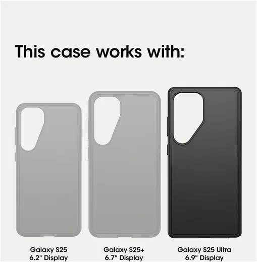 OtterBox Defender XT Samsung Galaxy S25 Ultra Hoesje MagSafe Back Cover Zwart afbeelding 4